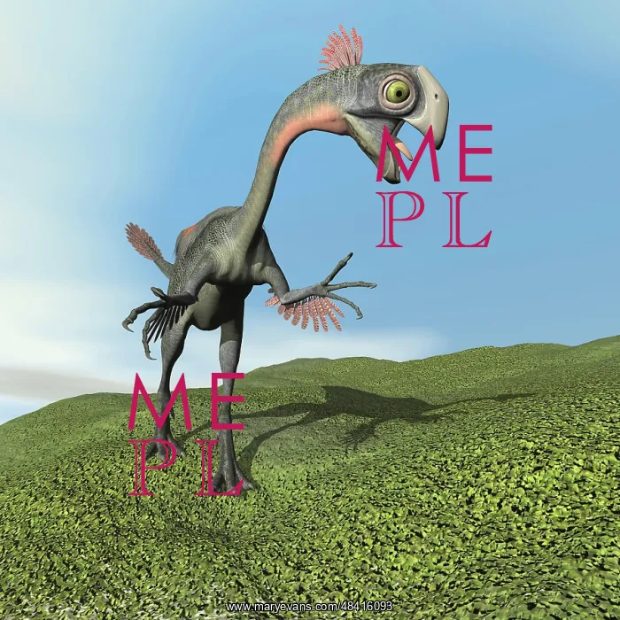 : Gigantoraptor dinosaur : Gigantoraptor dinosaur