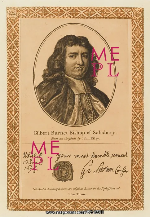 : GILBERT BURNET : GILBERT BURNET