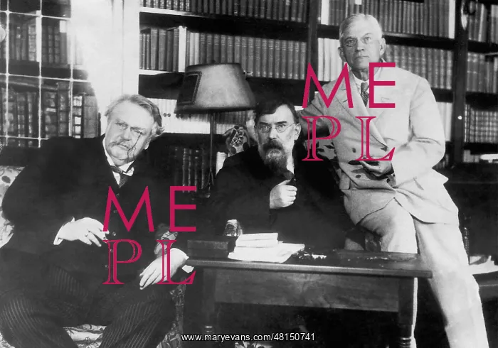 : Gilbert Keith Chesterton, George William Russell and William : Gilbert Keith Chesterton, George William Russell and William