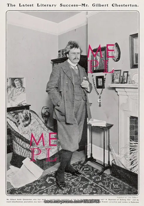  : Gilbert Keith Chesterton, writer