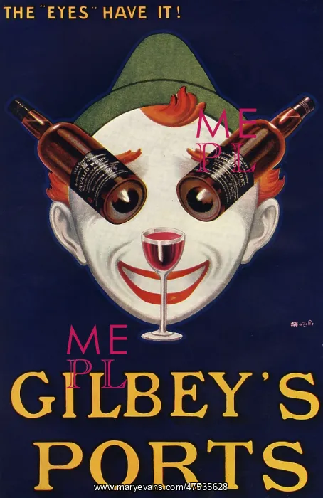 : Gilbeys Ports advertisement : Gilbeys Ports advertisement