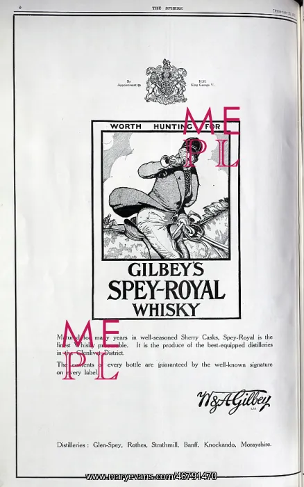 : Gilbey's spey-royal whiskey : Gilbey's spey-royal whiskey