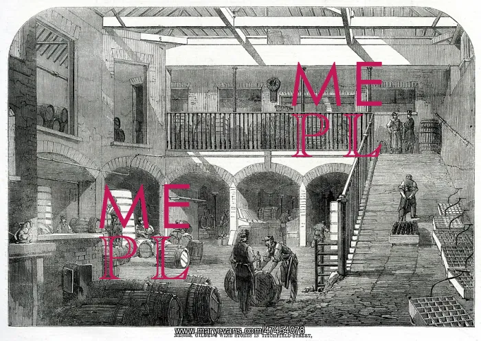 : Gilbey's Wine Store 1861 : Gilbey's Wine Store 1861