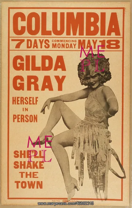  : Gilda Gray herself in person