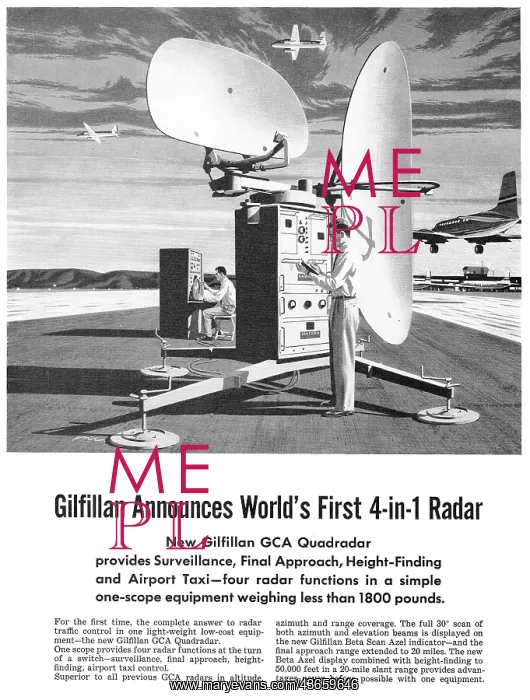 : Gilfillan GCA Quadradar : Gilfillan GCA Quadradar