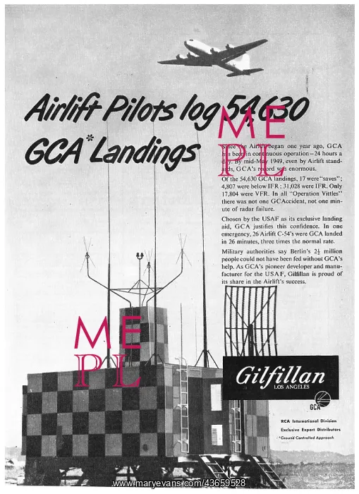  : Gilfillan GCA Radar
