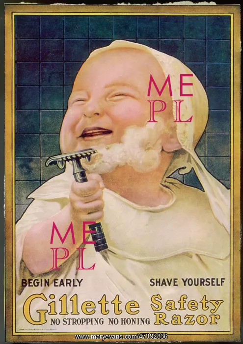 : Gillette Razor Advertisement : Gillette Razor Advertisement