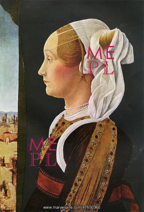 : Ginerva Bentivoglio by Ercole Roberti : Ginerva Bentivoglio by Ercole Roberti