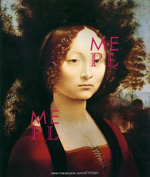  : Ginevra De Benci, by Leonardo da Vinci