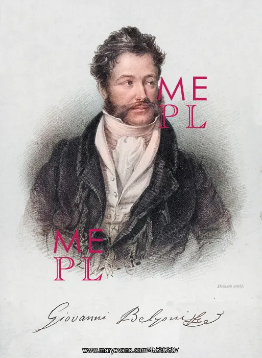 : GIOVANNI BELZONI : GIOVANNI BELZONI