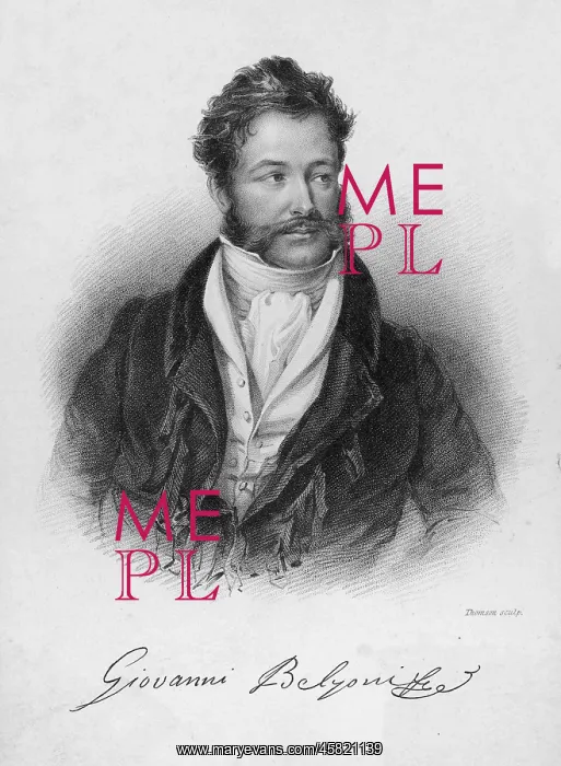 : GIOVANNI BELZONI : GIOVANNI BELZONI