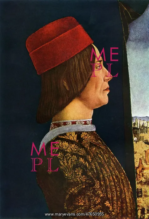 : Giovanni II Bentivoglio by Ercole Roberti : Giovanni II Bentivoglio by Ercole Roberti