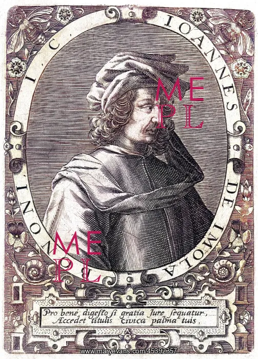  : GIOVANNI DE IMOLA