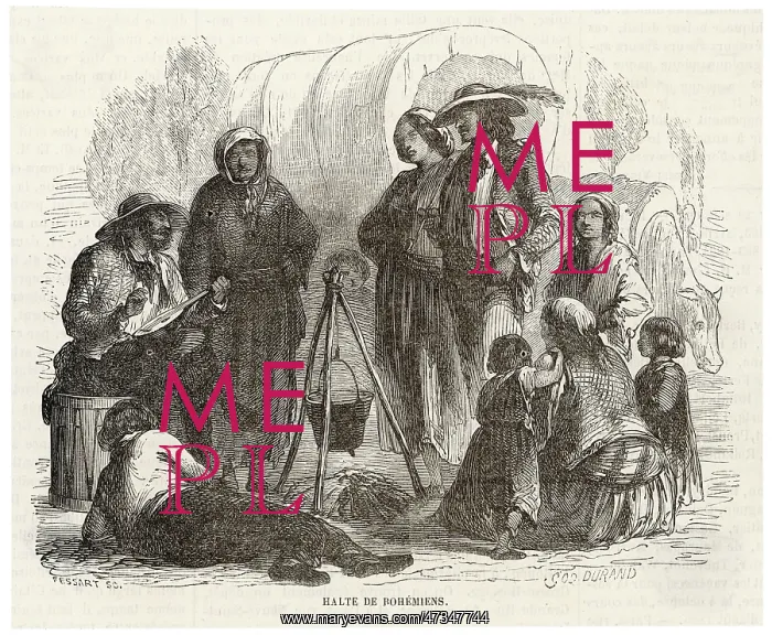 : Gipsy encampment 1864 : Gipsy encampment 1864
