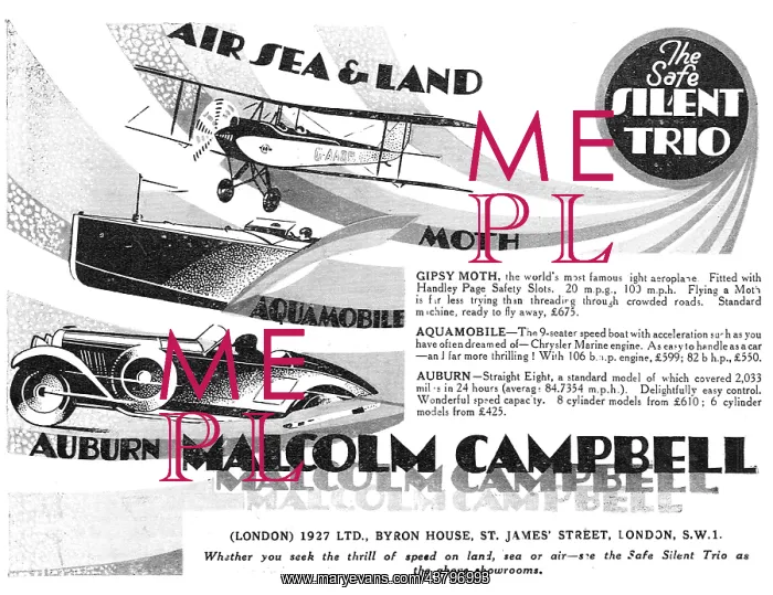 : Gipsy Moth - Aquamobile & Auburn On Show : Gipsy Moth - Aquamobile & Auburn On Show