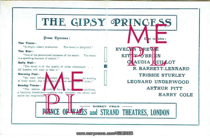 : The Gipsy Princess : The Gipsy Princess