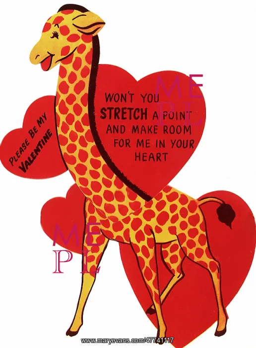  : Giraffe Valentine