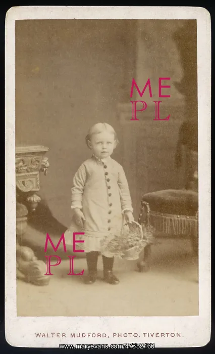 : Girl - Basket 1880s : Girl - Basket 1880s