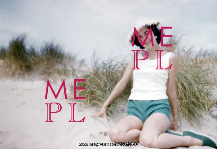  : Girl on the beach