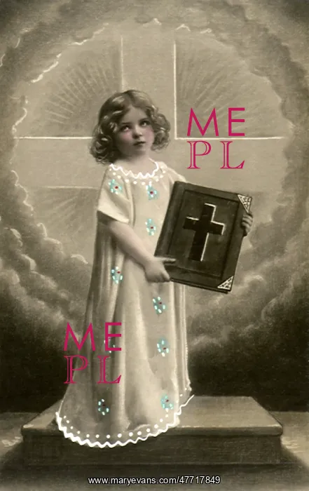  : Girl with Bible