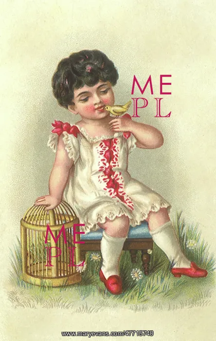 : Girl with Bird