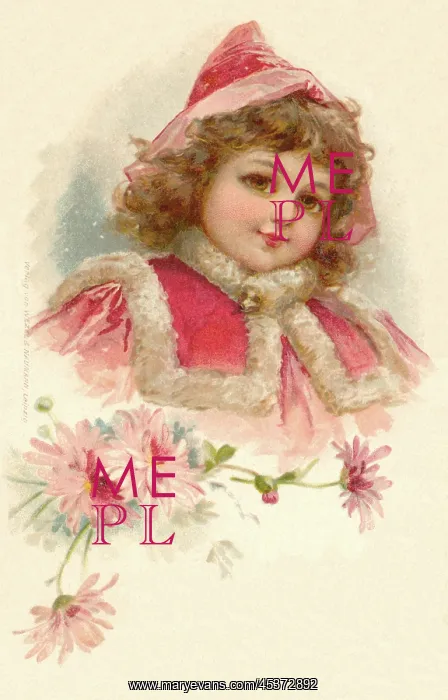 : Girl in a bonnet : Girl in a bonnet