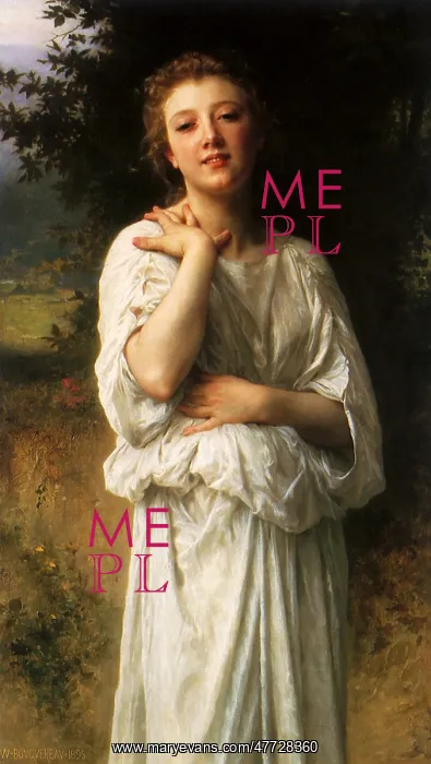  : Girl, by Bouguereau