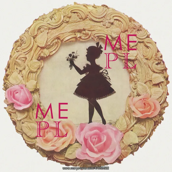 : Girl with Bouquet Cake : Girl with Bouquet Cake