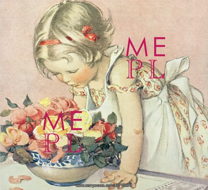 : Girl with Bowl of Roses : Girl with Bowl of Roses
