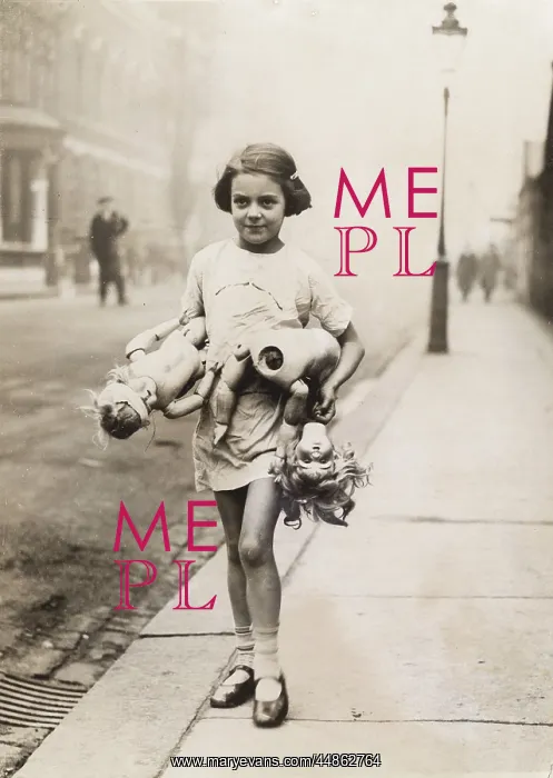 : GIRL WITH BROKEN DOLL : GIRL WITH BROKEN DOLL