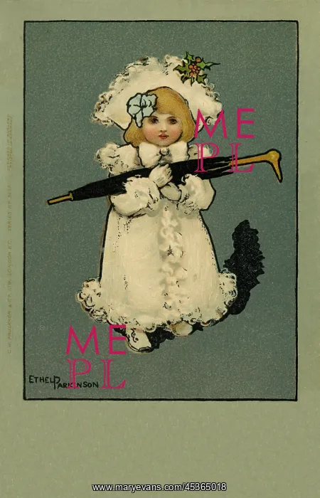 : Girl with a brolly : Girl with a brolly