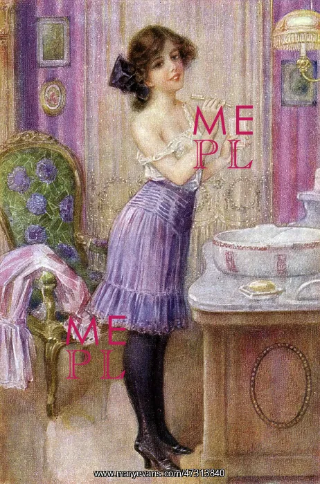 : GIRL BRUSHES TEETH : GIRL BRUSHES TEETH