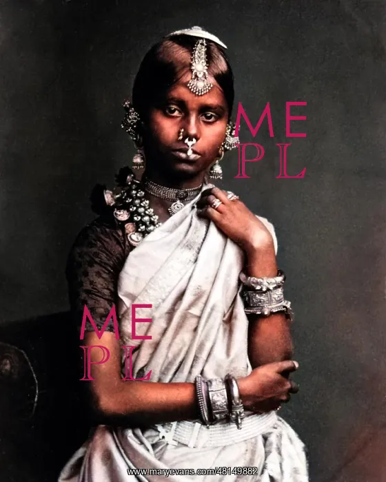 : Girl, Ceylon (Sri Lanka) : Girl, Ceylon (Sri Lanka)