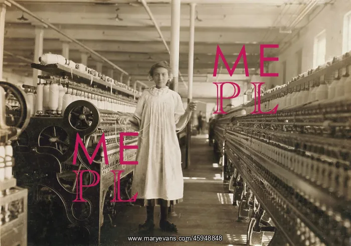  : Girl - Child Labour - Occupations - Mill
