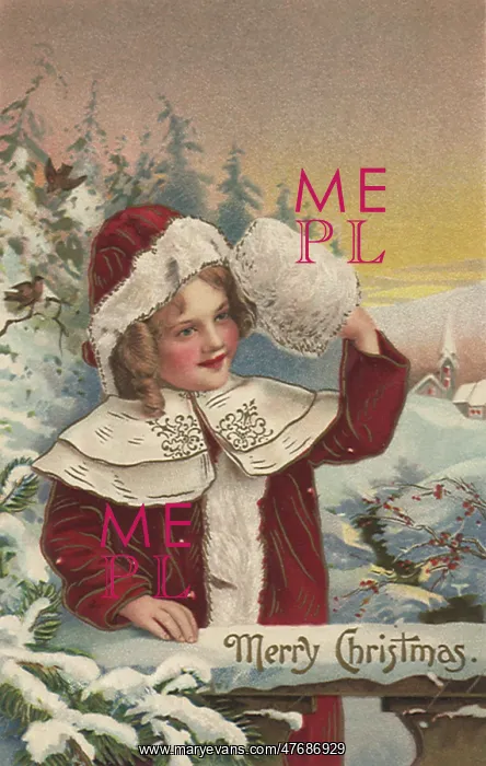  : Girl in Christmas Coat