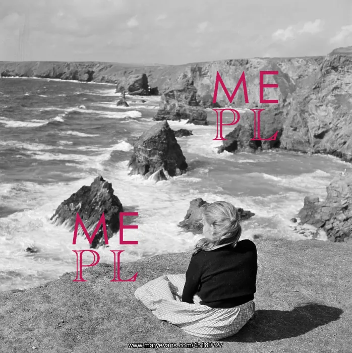 : Girl on a cliff : Girl on a cliff