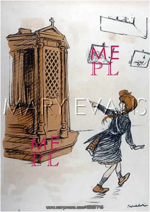 : GIRL AT CONFESSIONAL : GIRL AT CONFESSIONAL
