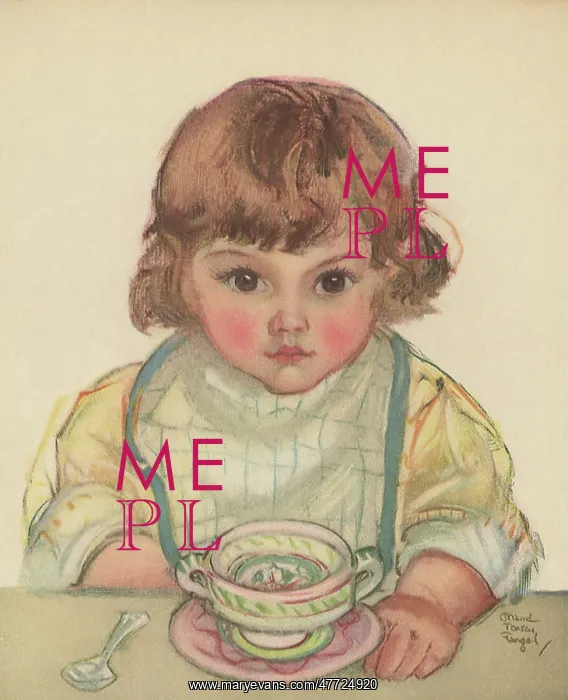  : Girl and Empty Cup
