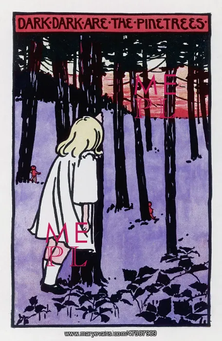 : GIRL IN DARK WOODS : GIRL IN DARK WOODS