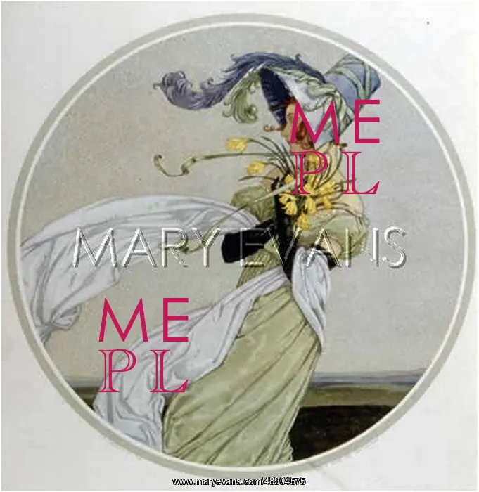 : GIRL DEPICTING SPRING : GIRL DEPICTING SPRING