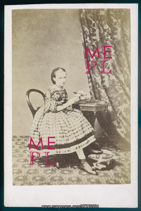 : GIRL & DESK 1860S : GIRL & DESK 1860S