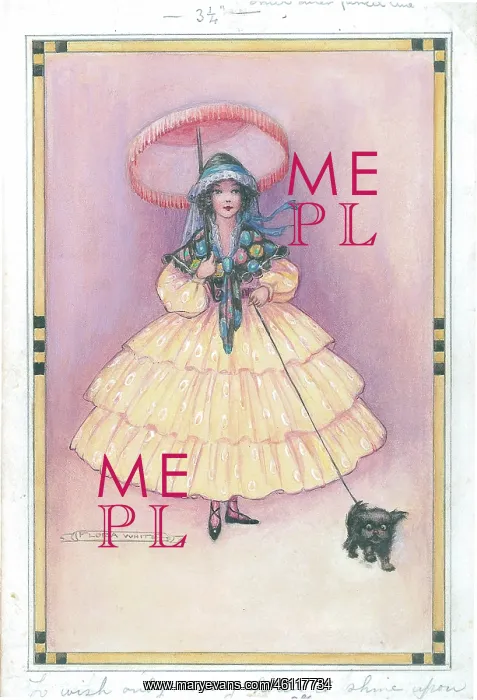  : Girl with dog