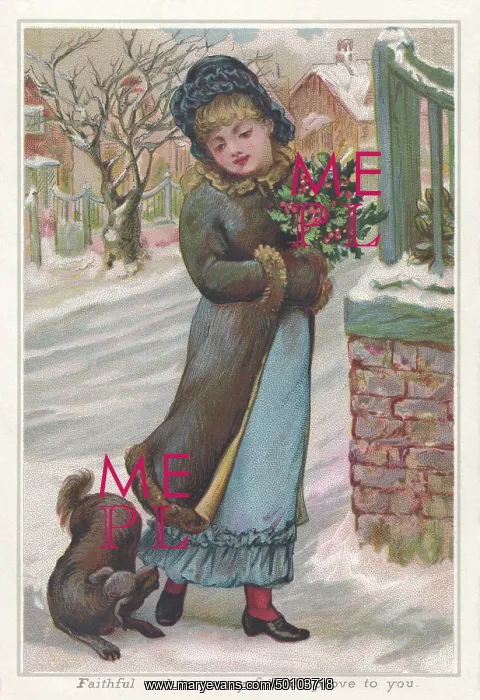 : Girl with a Dog : Girl with a Dog