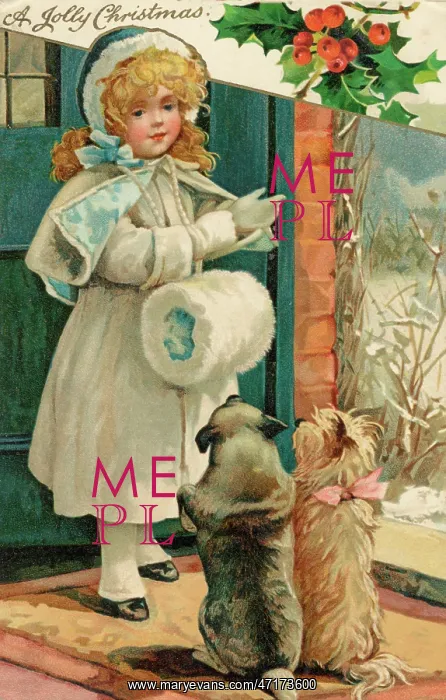  : Girl and Dogs