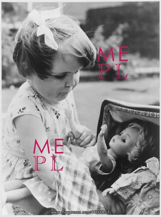 : GIRL AND DOLL : GIRL AND DOLL