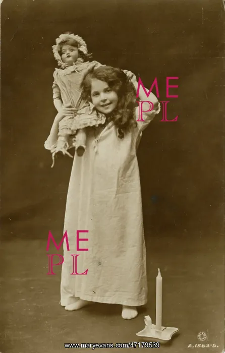  : Girl and doll off to bed