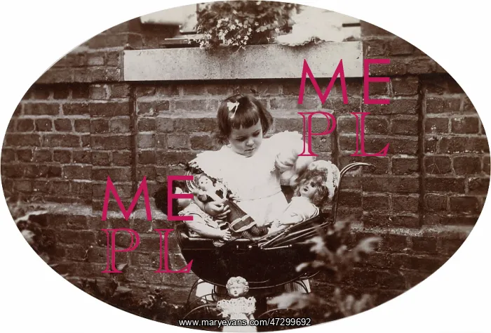 : GIRL WITH FOUR DOLLS : GIRL WITH FOUR DOLLS