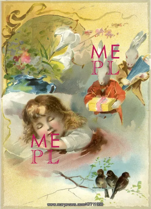  : Girl Dreaming of Easter