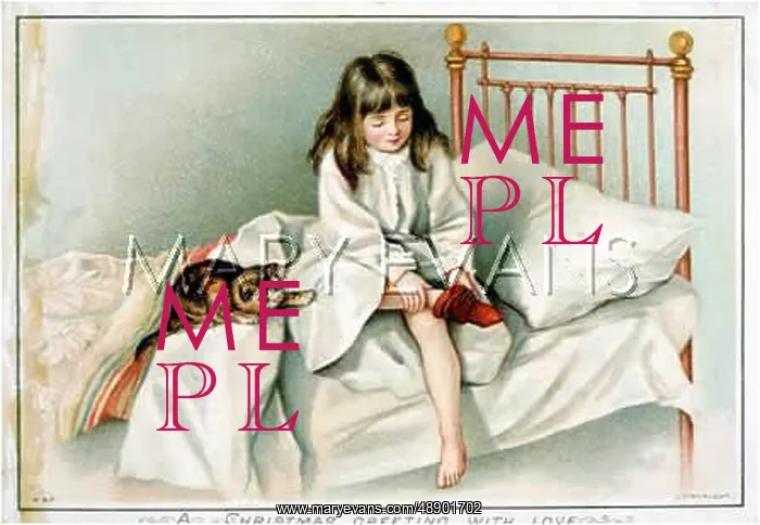 : GIRL DRESSING C1880 : GIRL DRESSING C1880