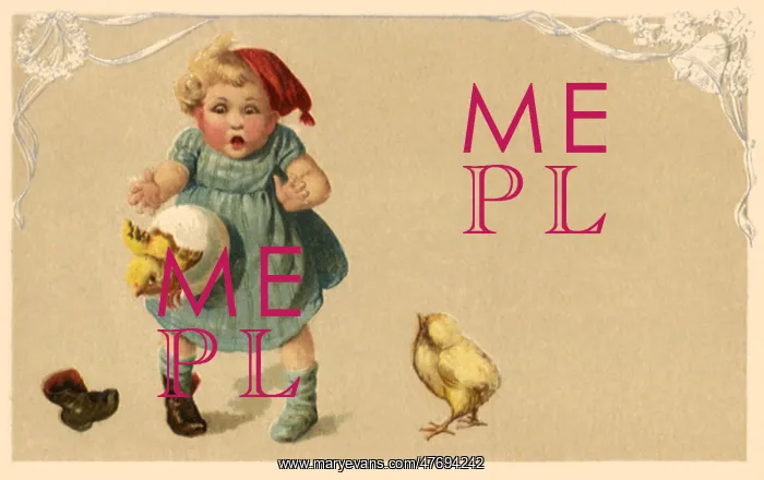  : Girl drops Hatching Egg
